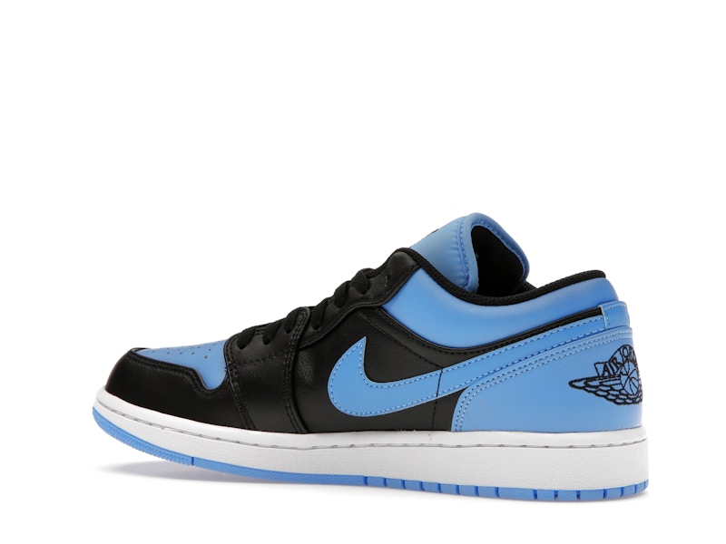 Jordan 1 Low Black University Blue