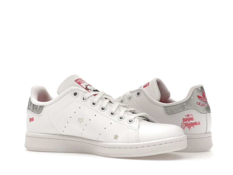 adidas Stan Smith Hello Kitty And Friends Cloud White Core Black Pink Fusion (GS)