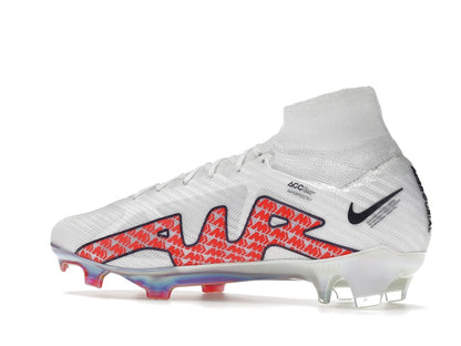 Nike Zoom Mercurial Superfly 9 Elite FG White Bright Crimson