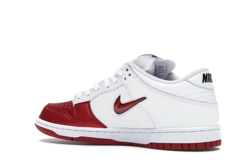 Nike SB Dunk Low Supreme Jewel Swoosh Red
