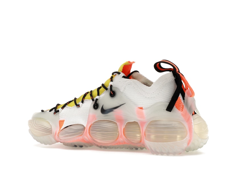 Nike ISPA Link Axis White Total Orange Sonic Yellow