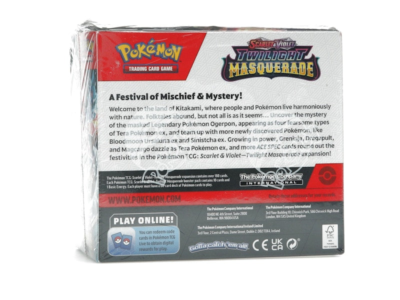 Pokémon Scarlet & Violet Twilight Masquerade Booster Box