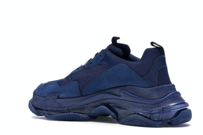 Balenciaga Triple S Clear Sole Navy