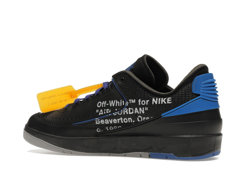 Jordan 2 Retro Low SP Off-White Black Blue