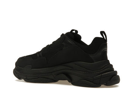 Balenciaga Triple S Black White Laces