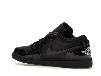 Jordan 1 Low SE Patent Elephant Black (Women's)