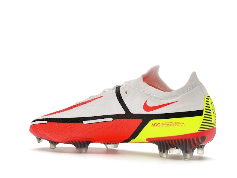 Nike Phantom GT2 Elite FG White Volt Black Bright Crimson