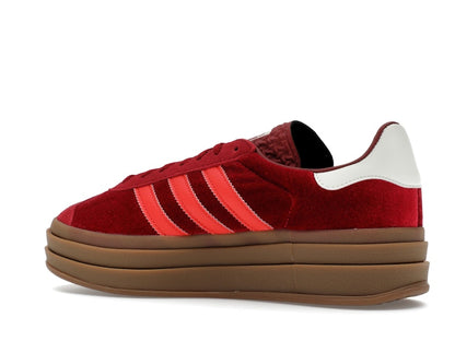 adidas Gazelle Bold Bright Red Velvet (Women's)