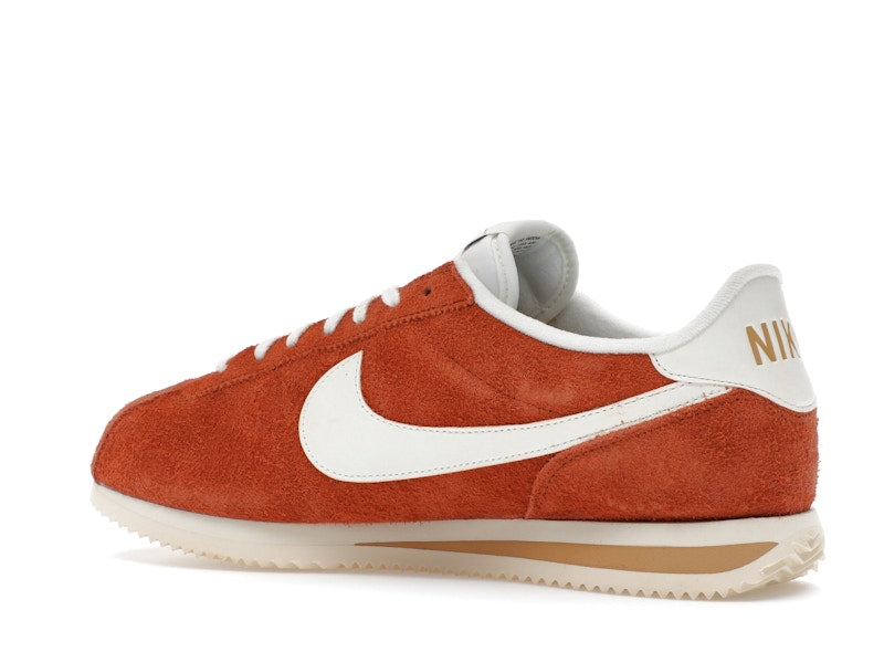 Nike Cortez SE Suede Dark Russet Flax Muslin Sail