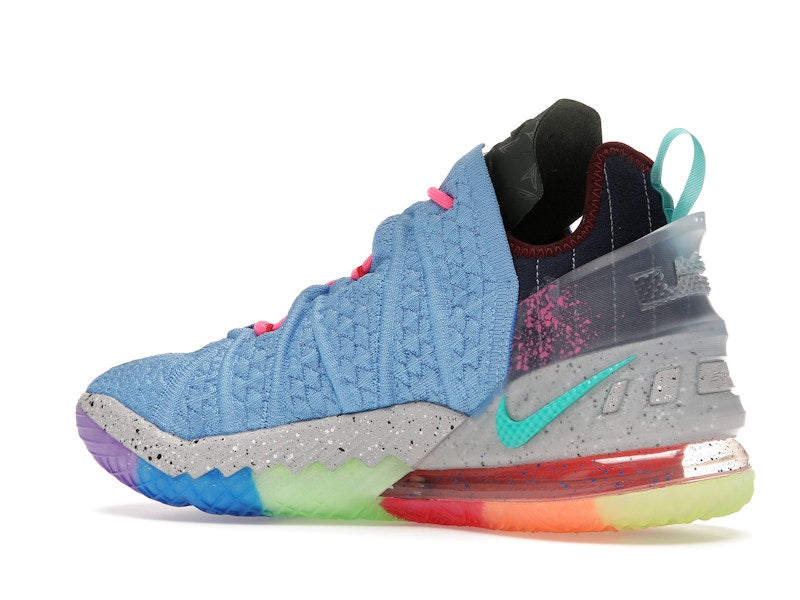 Nike LeBron 18 Best of 1-9 Light Blue