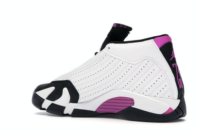 Jordan 14 Retro Fuchsia Flash Black Toe (GS)