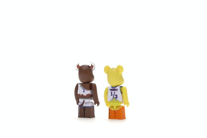 Bearbrick Space Jam Tweety & Tasmanian Devil 2 Pack 100% Multi