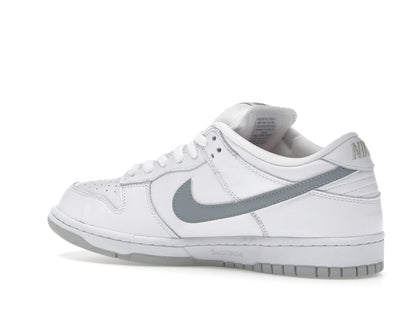 Nike SB Dunk Low Supreme 94 White Metallic Silver
