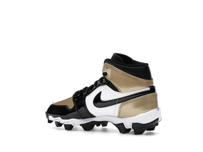 Jordan 1 Mid Cleat Patent Gold Toe (GS)