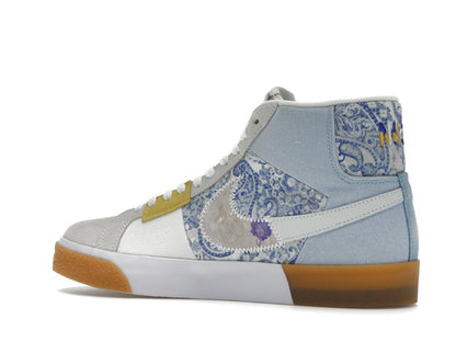 Nike SB Zoom Blazer Mid Premium Floral Paisley Boarder Blue