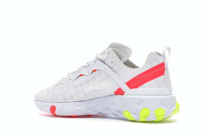 Nike React Element 55 White Crimson Volt