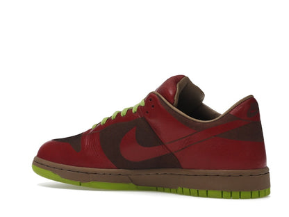 Nike Dunk Low 1-Piece Laser Varsity Red Chartreuse