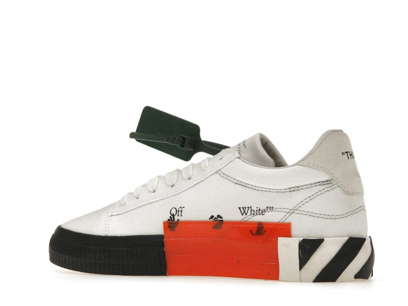 OFF-WHITE Vulc Low Canvas White Black SS22 (Women's)