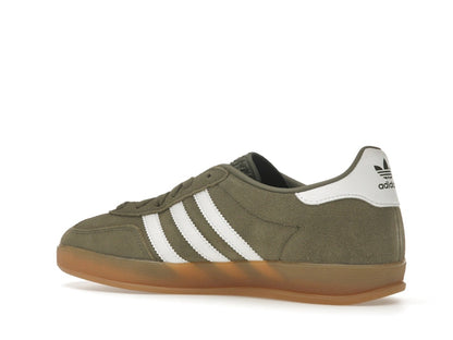 adidas Gazelle Indoor Olive Strata Cloud White Gum