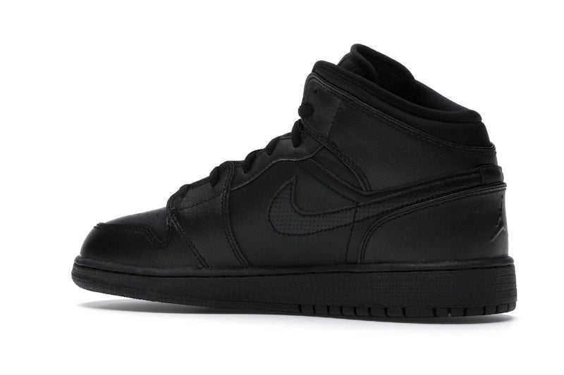 Jordan 1 Retro Mid Black (2016) (GS)