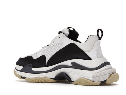 Balenciaga Triple S White Black