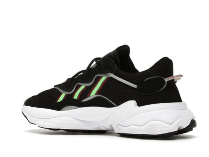 adidas Ozweego Core Black Solar Green (GS)