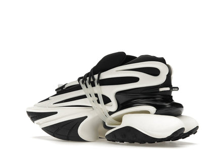 Balmain Unicorn Low-Top Black White