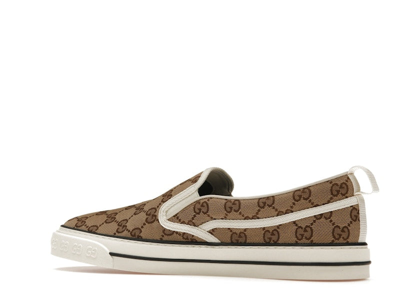 Gucci Tennis 1977 Slip On Beige Ebony