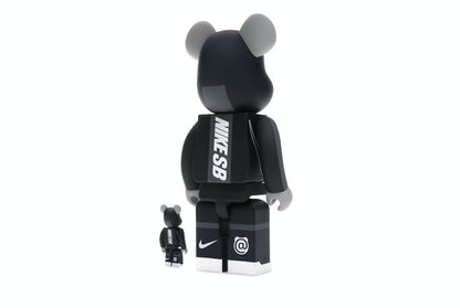 Bearbrick Nike SB 100% & 400% Set Black