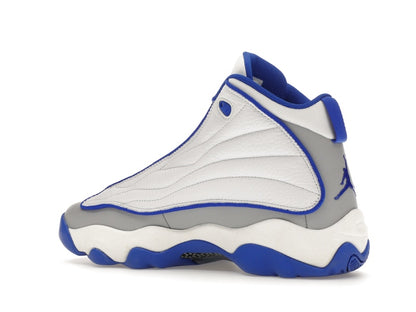 Jordan Pro Strong White Royal Grey