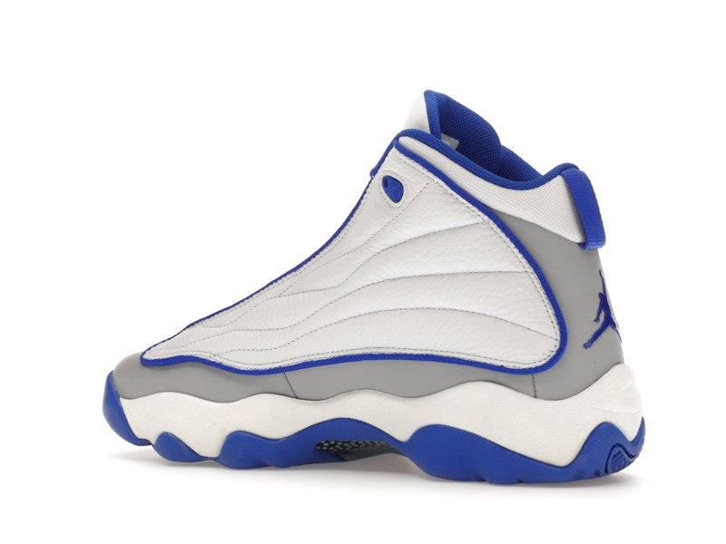 Jordan Pro Strong White Royal Grey