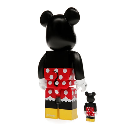 Bearbrick x Disney Minnie Mouse 100% & 400% Set