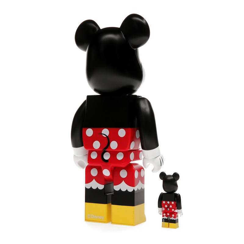 Bearbrick x Disney Minnie Mouse 100% & 400% Set