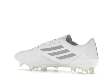 adidas Adizero F50 4 Leather FG White Silver Metallic