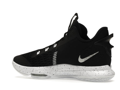 Nike LeBron Witness 5 Black Metallic Silver