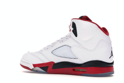Jordan 5 Retro Fire Red Black Tongue (2013)