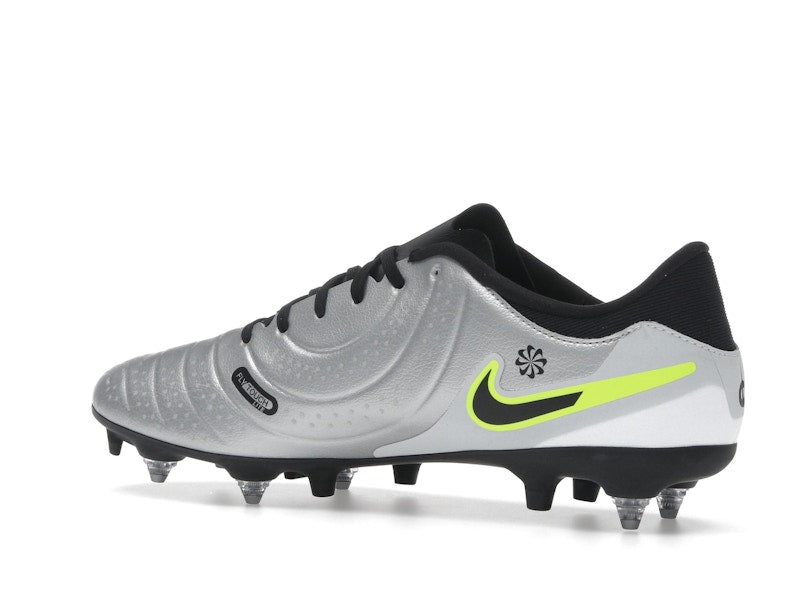 Nike Tiempo Legend 10 Academy SG-Pro AC Metallic Silver Volt Black