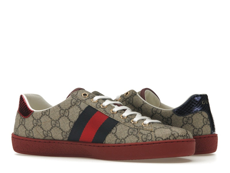Gucci Ace GG Supreme Red