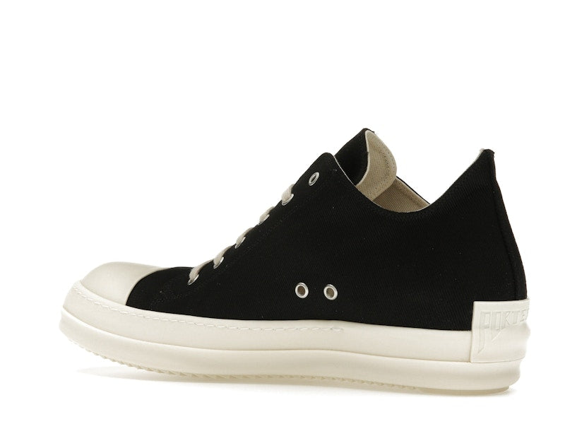 Rick Owens DRKSHDW Low Porterville Black Milk (Porterville Heel Tab)