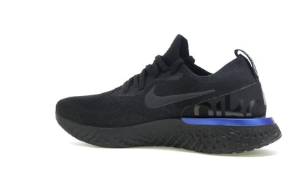 Nike Epic React Flyknit Black Racer Blue (Women's)