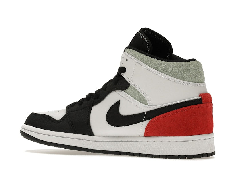 Jordan 1 Mid SE Red Black Toe