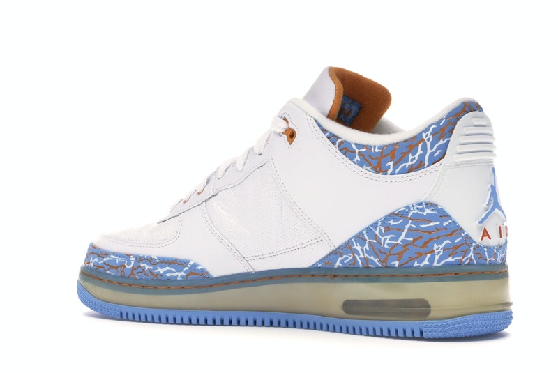 Jordan AJF 3 White University Blue Sunset