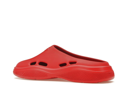 Prada Foam Rubber Mule Red