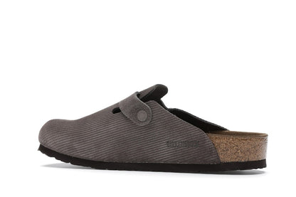 Birkenstock Boston Clogs Stussy Anthracite