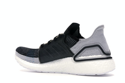 adidas Ultra Boost 19 Core Black Grey Six Shock Cyan