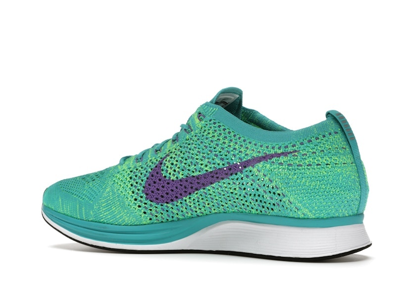 Nike Flyknit Racer Sport Turquoise Hyper Grape