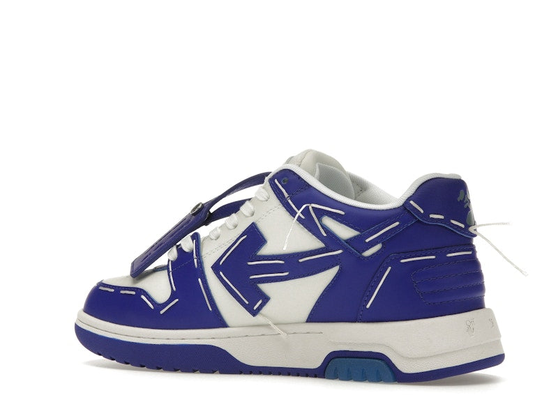 OFF-WHITE Out Of Office Sartorial Stitching White Dark Blue (Women's)