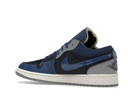 Jordan 1 Low SE Craft Obsidian French Blue Ashen Slate White