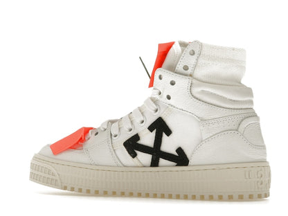 OFF-WHITE Off Court 3.0 Leather Canvas White White Orange (Women's)