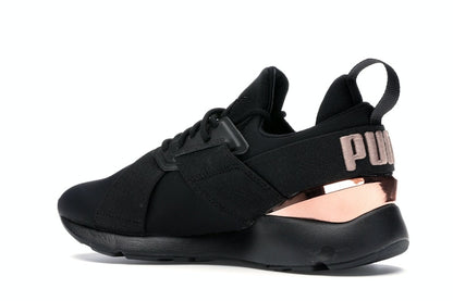 Puma Muse Metal Black Rose Gold (Women's)